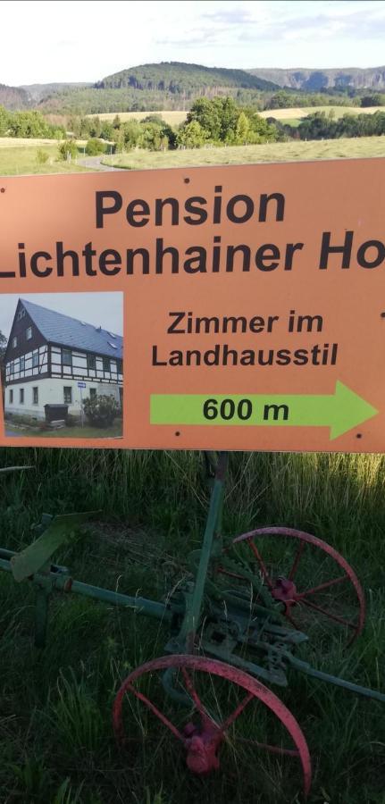 Lichtenhainer Hof Lichtenhain  Exterior foto